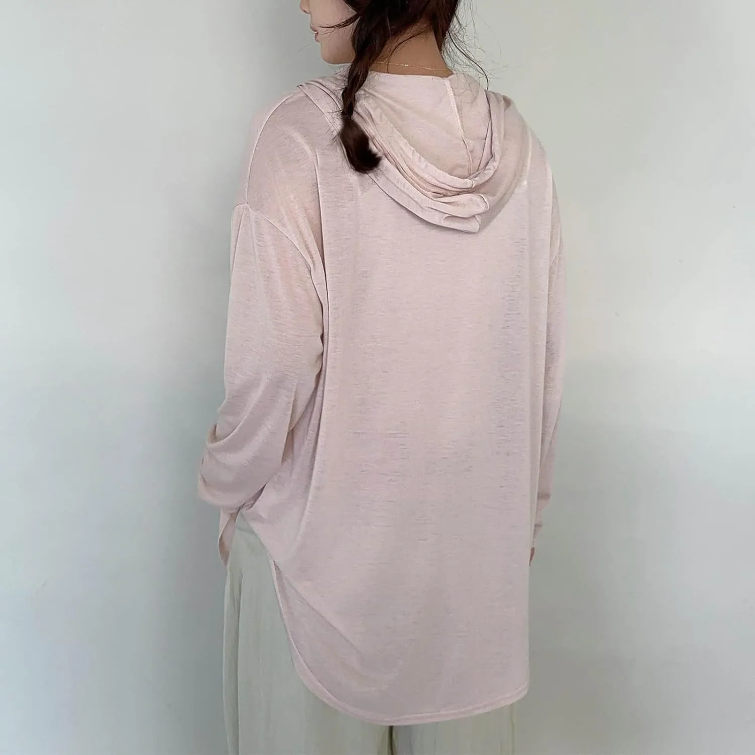 Womens Lightweight Casual Hoodie Cardigans Open Front Cover Ups Long Sleeve Outwear Coat Sun Protection Cover Clothes