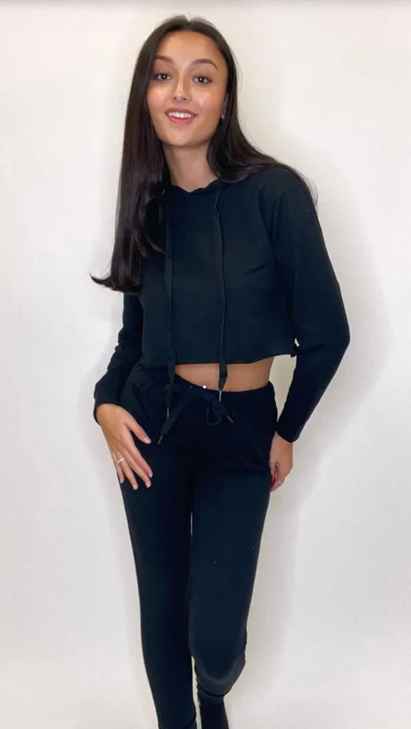 Women's Long Sleeve Hoodie Tracksuit Joggers Set Active Daily Activewear