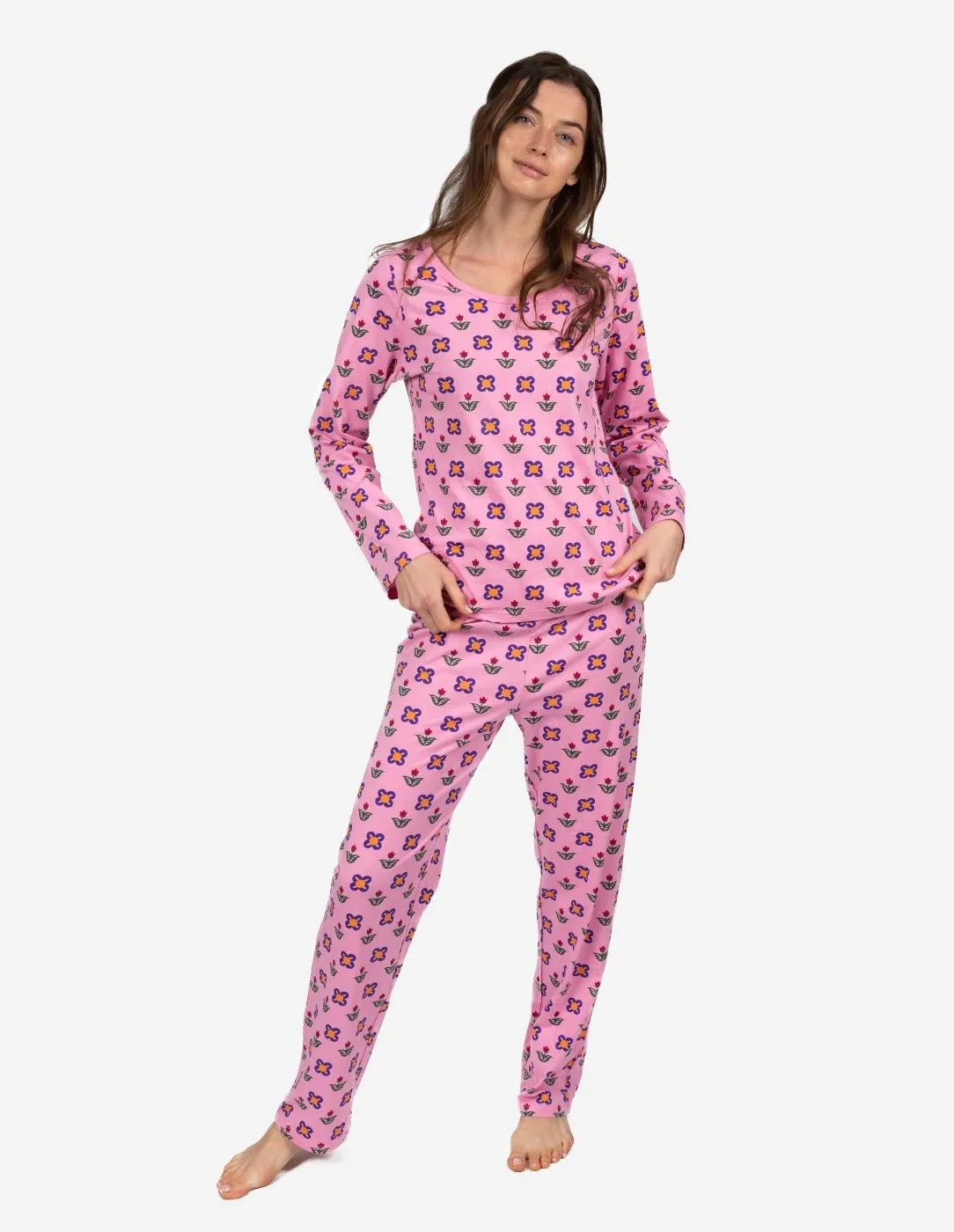 Women's Loose Fit Cotton Pajamas