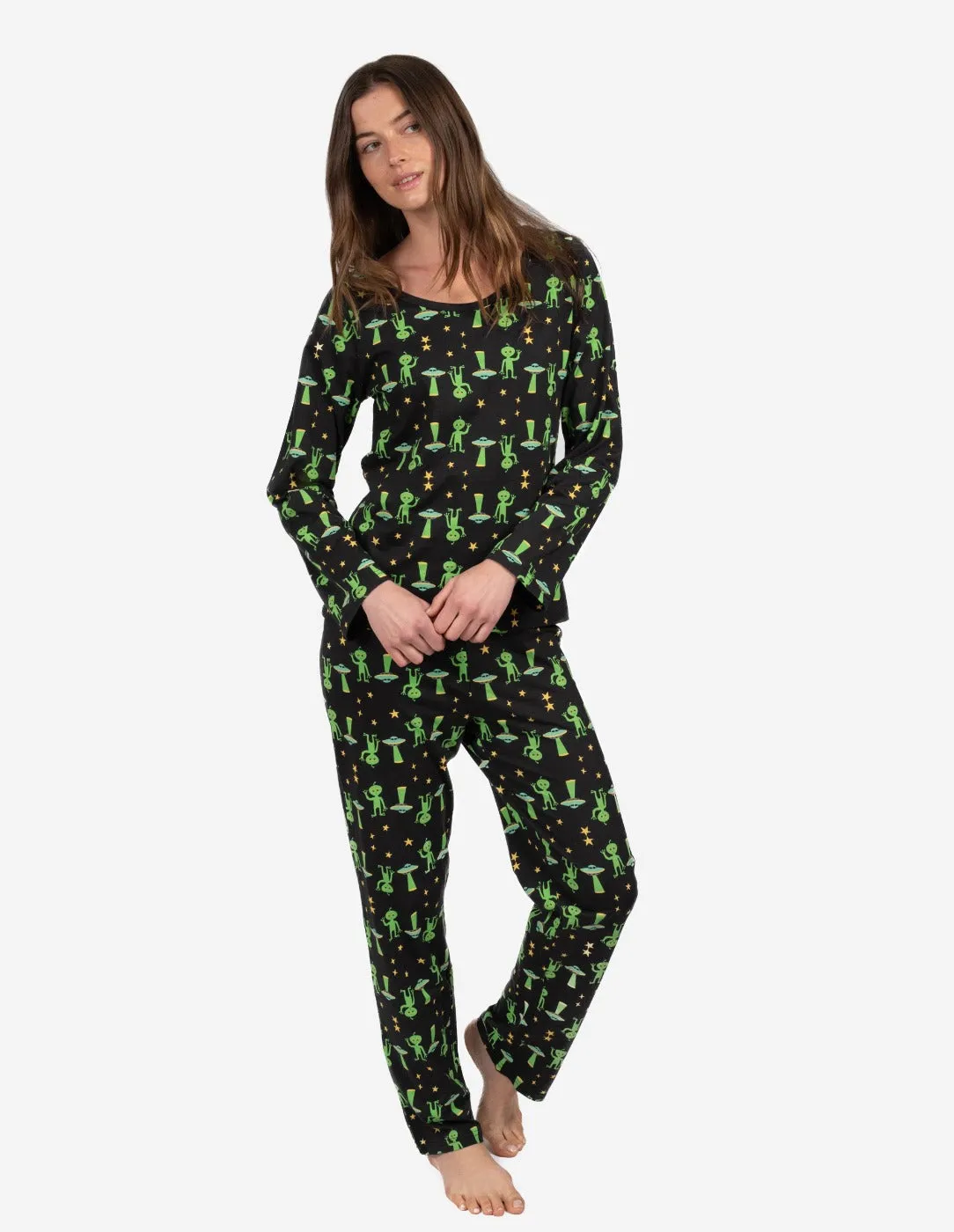 Women's Loose Fit Cotton Pajamas
