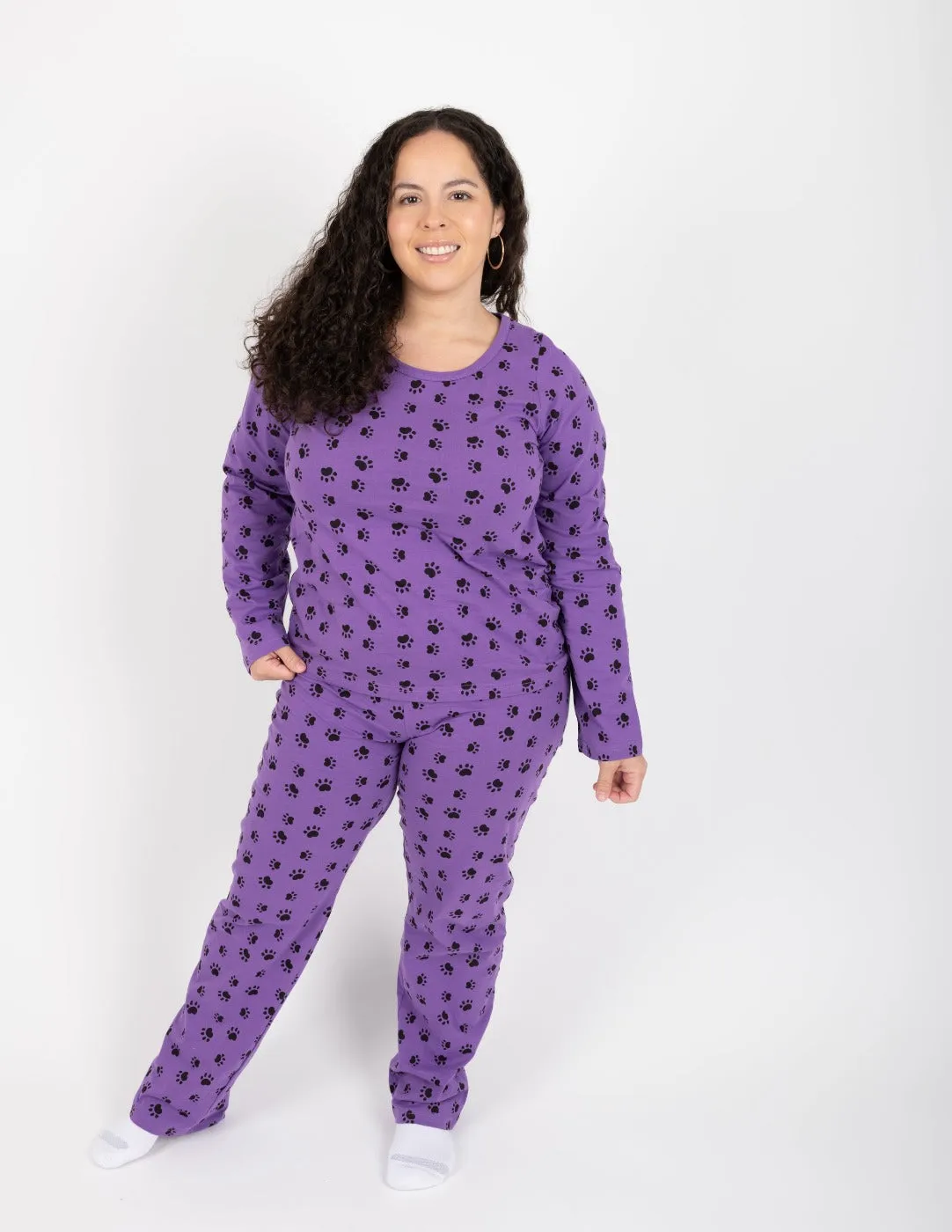 Women's Loose Fit Cotton Pajamas