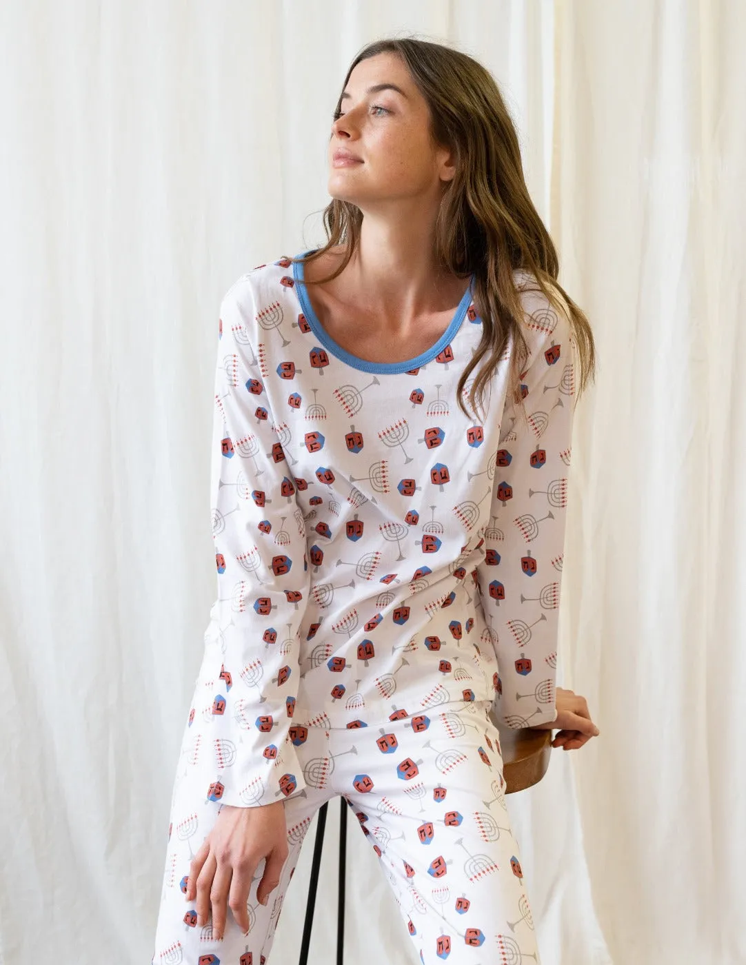 Women's Loose Fit Cotton Pajamas