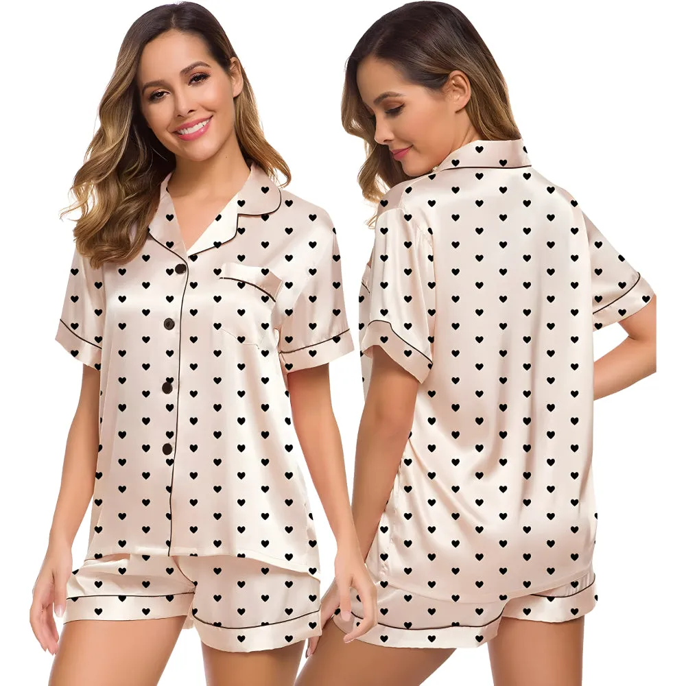 Women's Lounge Sleepwear Dotted Sets