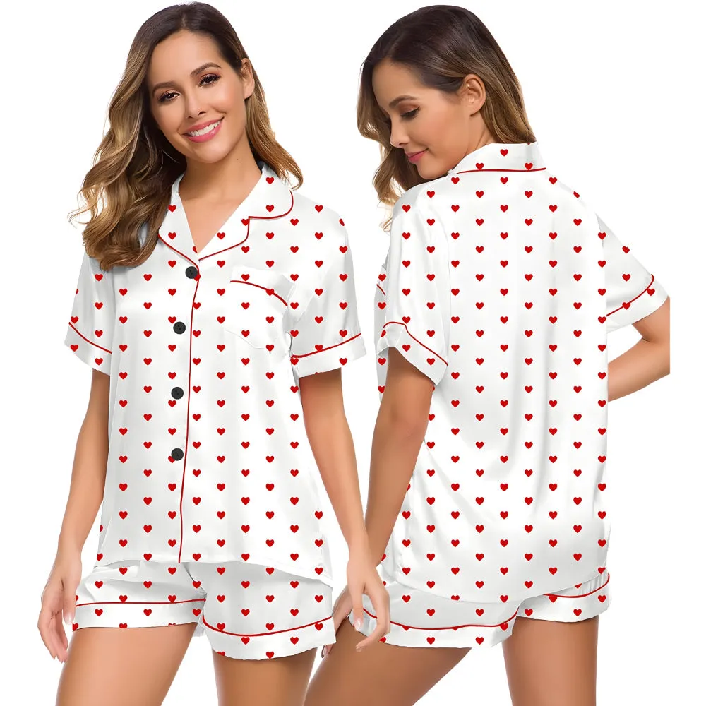 Women's Lounge Sleepwear Dotted Sets