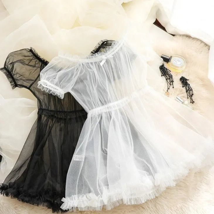 Women's Mesh Lingerie | Nightgowns | Underwear Set