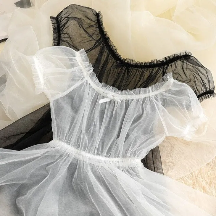 Women's Mesh Lingerie | Nightgowns | Underwear Set