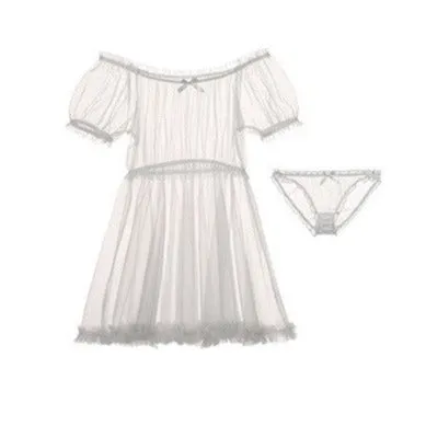 Women's Mesh Lingerie | Nightgowns | Underwear Set