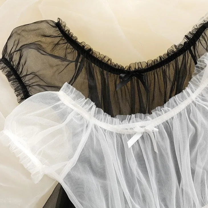 Women's Mesh Lingerie | Nightgowns | Underwear Set