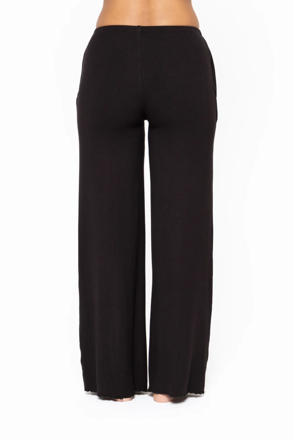 Women's Mono B | Bamboo Blend Lounge Pants | Black
