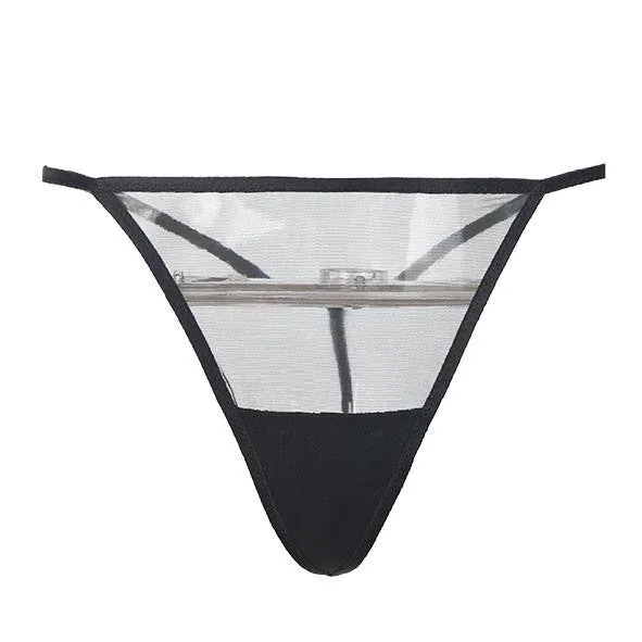 Women's Night Set | Lace Robe & Translucent Panties