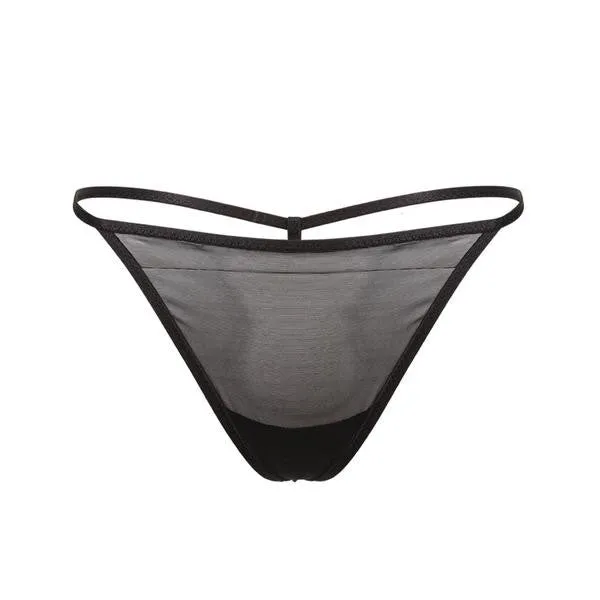 Women's Night Set | Lace Robe & Translucent Panties