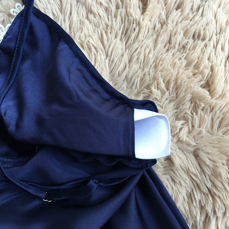 Women's Silk V-Neck Nightgown