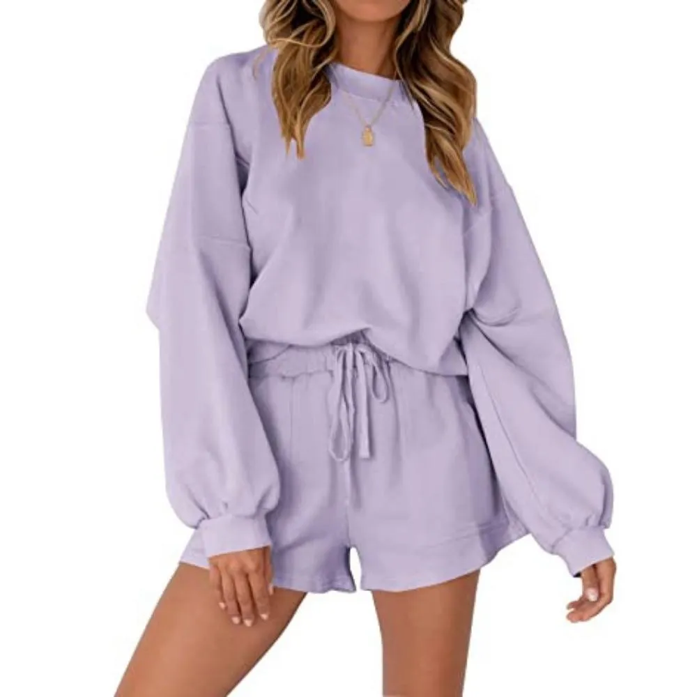 Women's Sleeve Lounge Sets Oversized