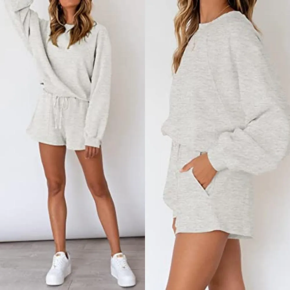 Women's Sleeve Lounge Sets Oversized