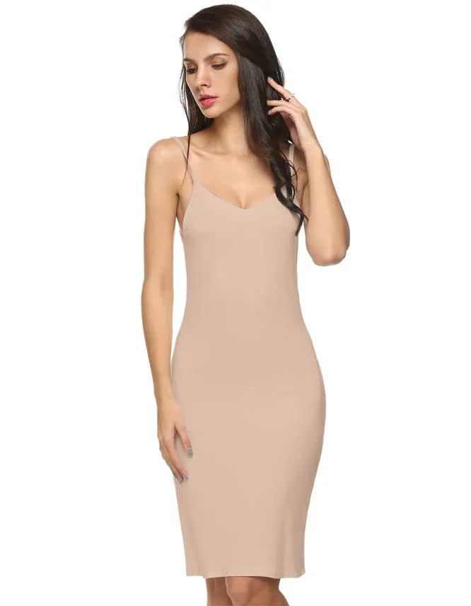 Women's Sleeveless V-Neck Nightgown