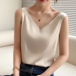 Women's Soft Silk Tank Top