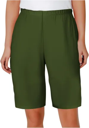 Women's Summer Loose Pajama Shorts Comfy Casual Elastic Waist Pj Bottoms Soft Sleepwear Lounge Bermuda Shorts