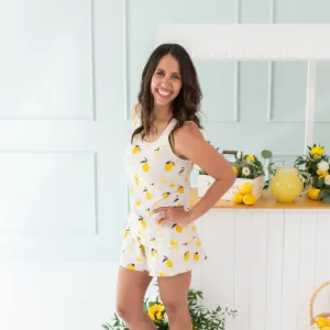 Women’s Tank Set in Lemon
