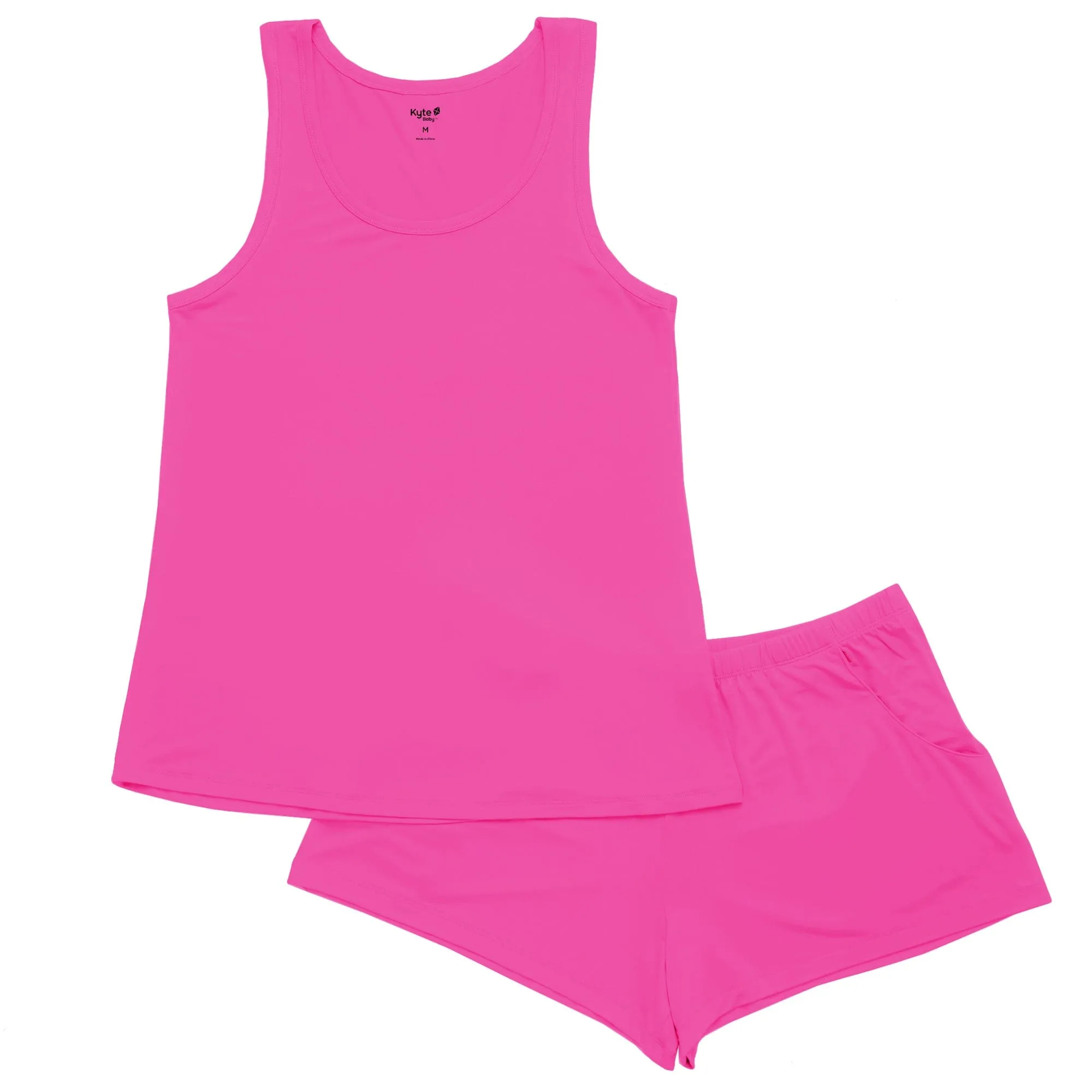 Women’s Tank Set in Raspberry