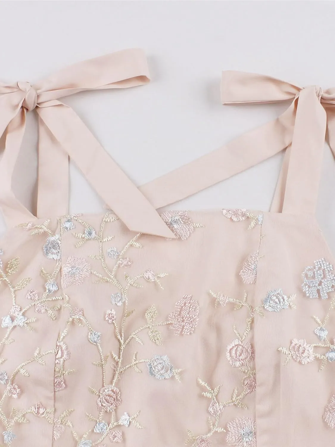 Women's Tie Strap Tulle Prom Dresses Sweetheart Flower Embroidery Dress Short Formal Party Mini Homecoming Dresses