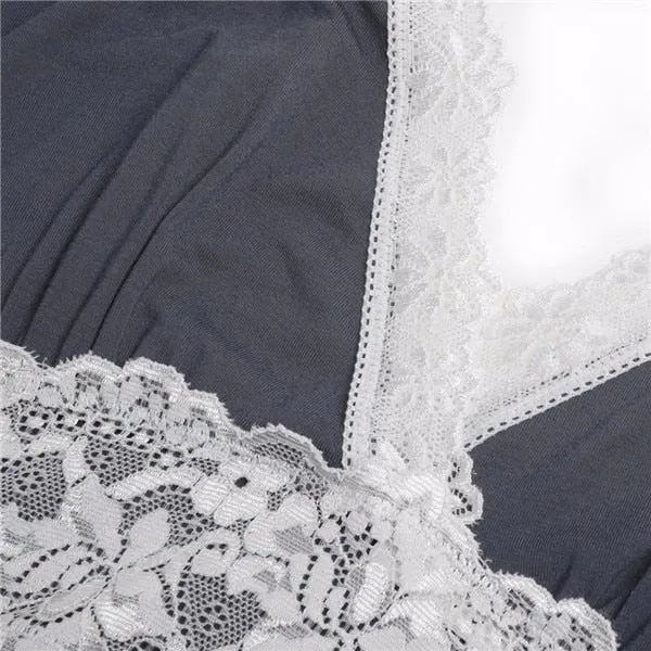 Women's V-Neck Lace Lingerie