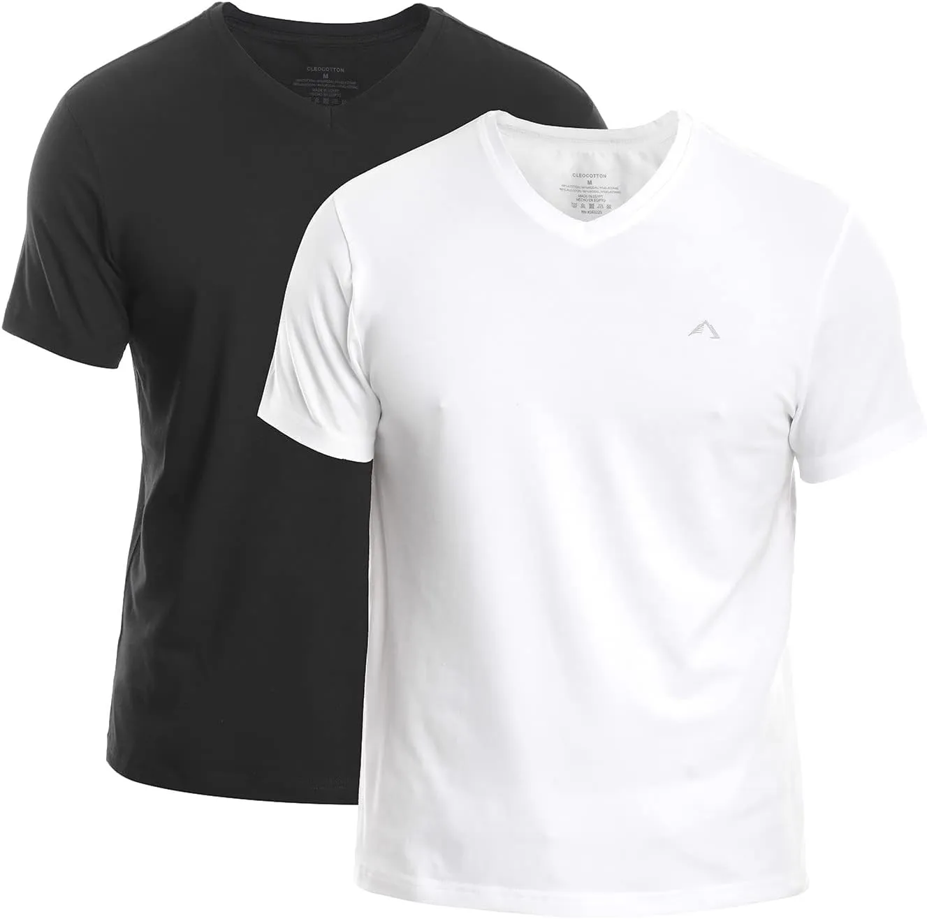 Womens V Neck Short Sleeve T-Shirt | Classic-Fit Ultra Soft Cotton Modal Stretch Vneck