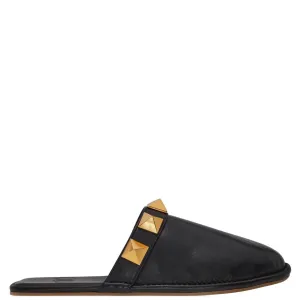 Womens Valentino Studded Slipper