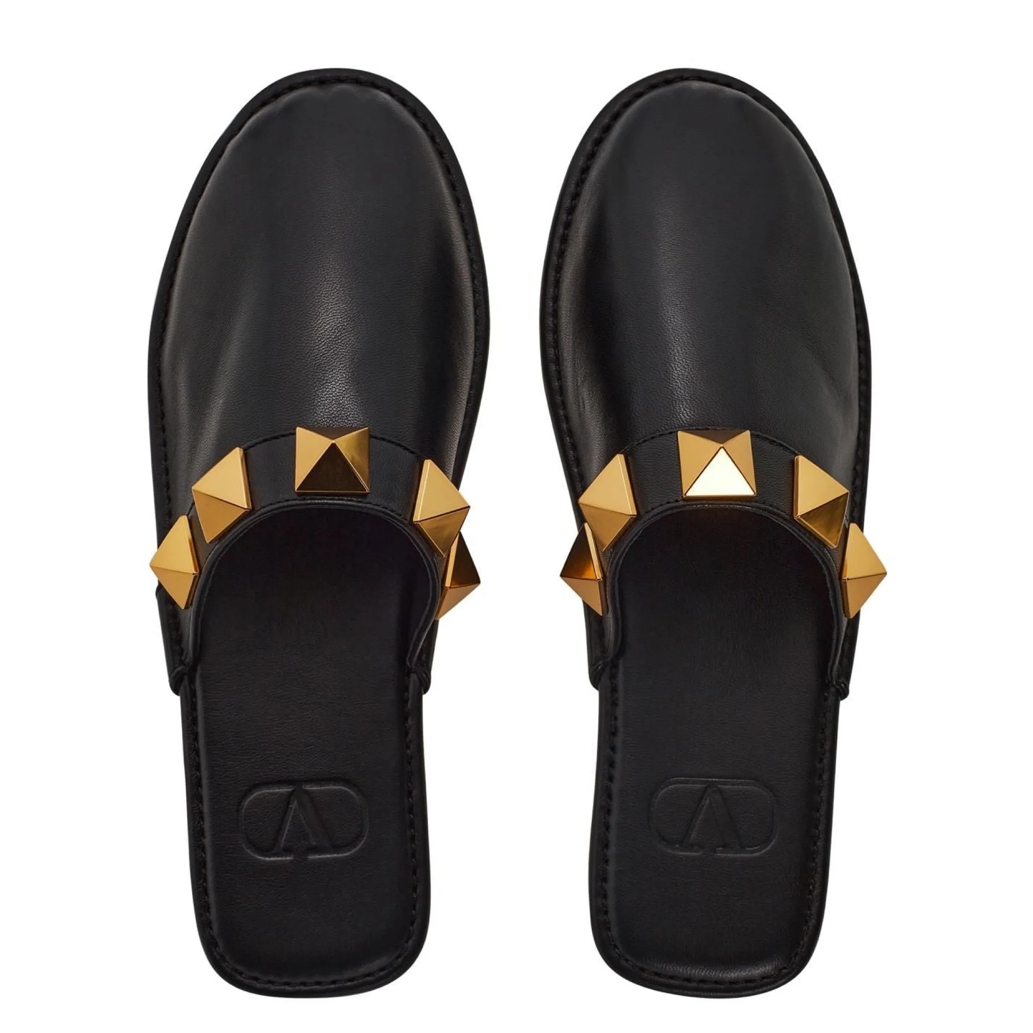 Womens Valentino Studded Slipper