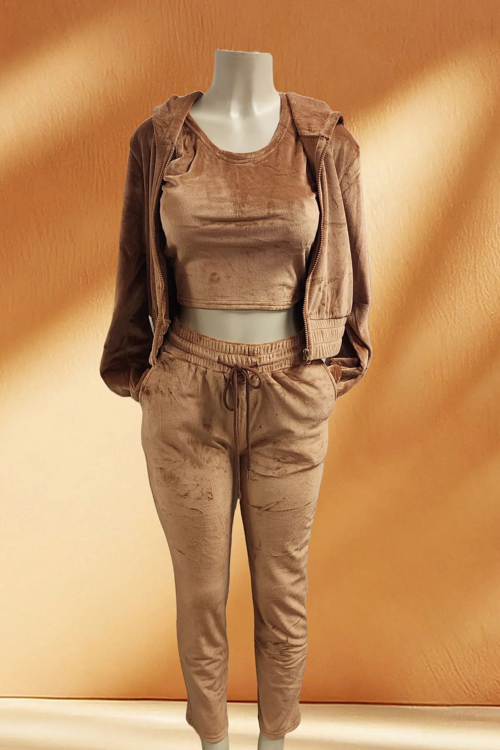 Women's Velvet 3 Piece Set