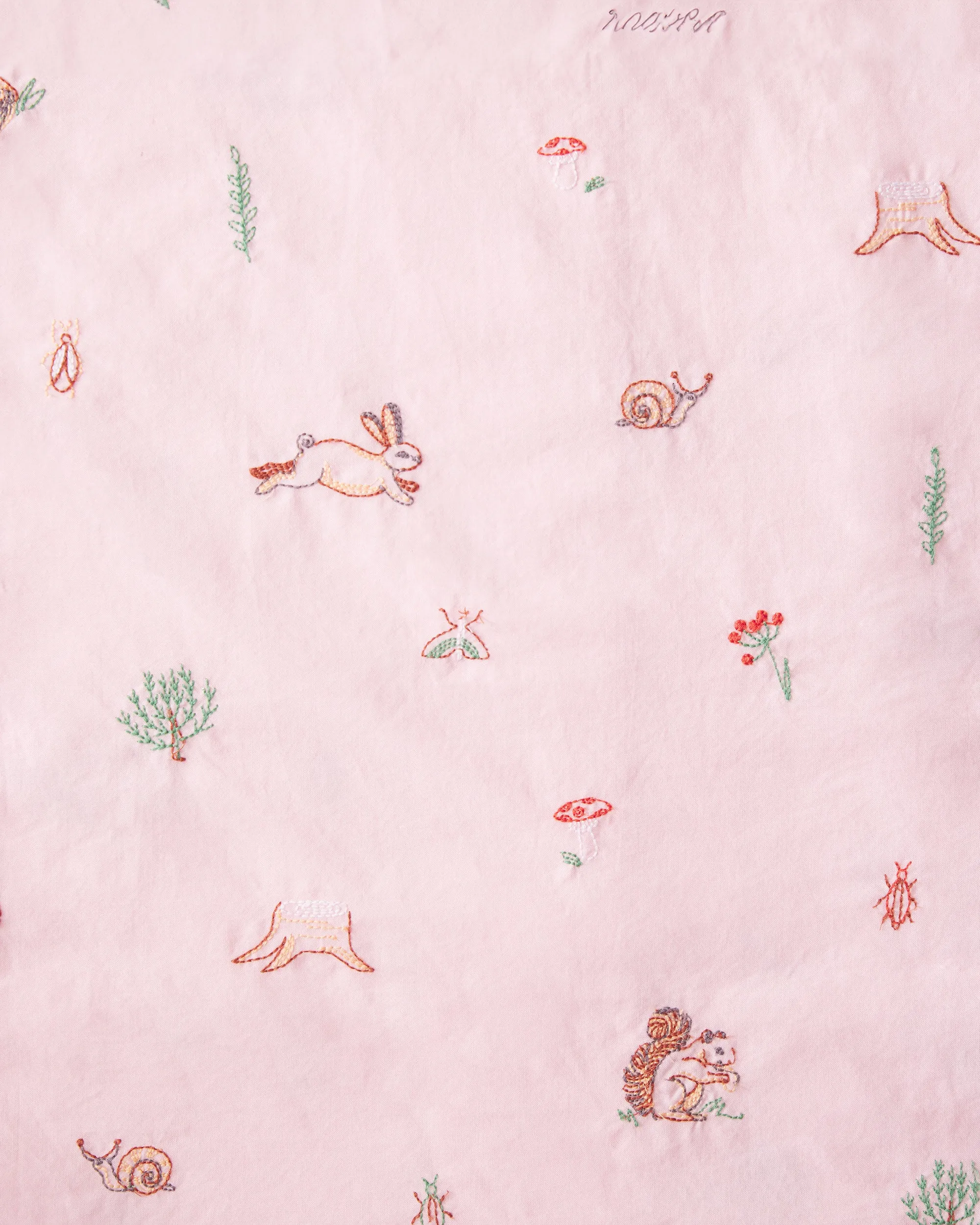 Woodland Storybook - Short PJ Set - Blush