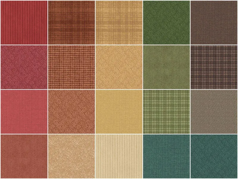 Woolies Flannel Desert Sunset Fat Quarter Bundle