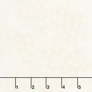 Woolies Flannel - Polka Dots Light Cream Yardage