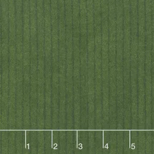Woolies Flannel - Stripe Green Yardage