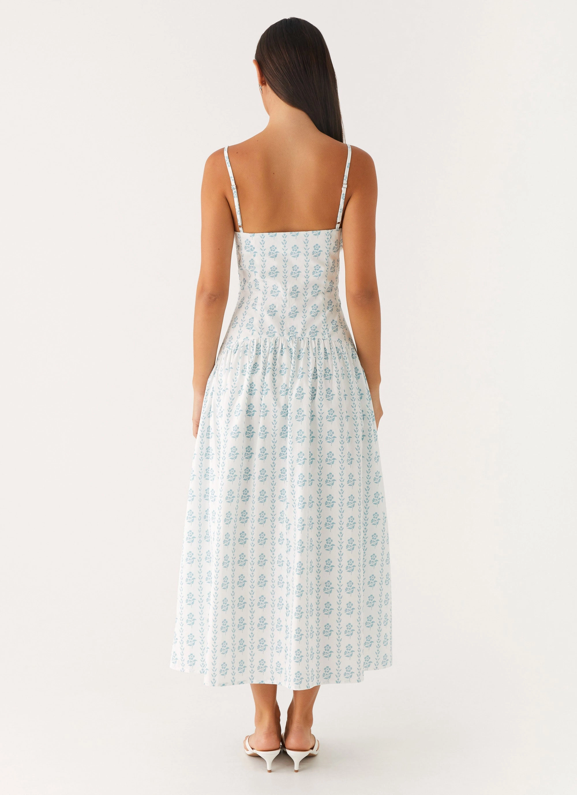 Versatile party outfit Amelie Midi Dress - Sweet Daydream Print