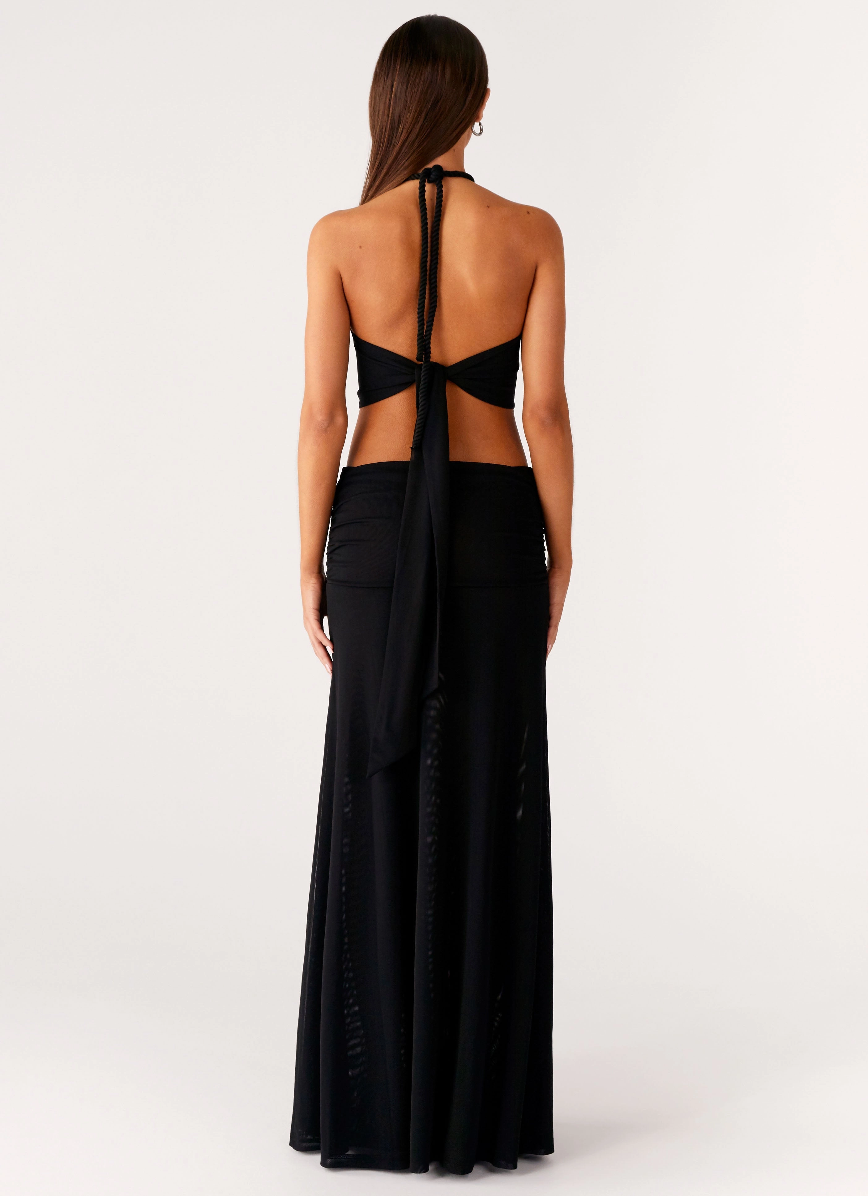 Only Love Maxi Dress - Black Modern Appearance