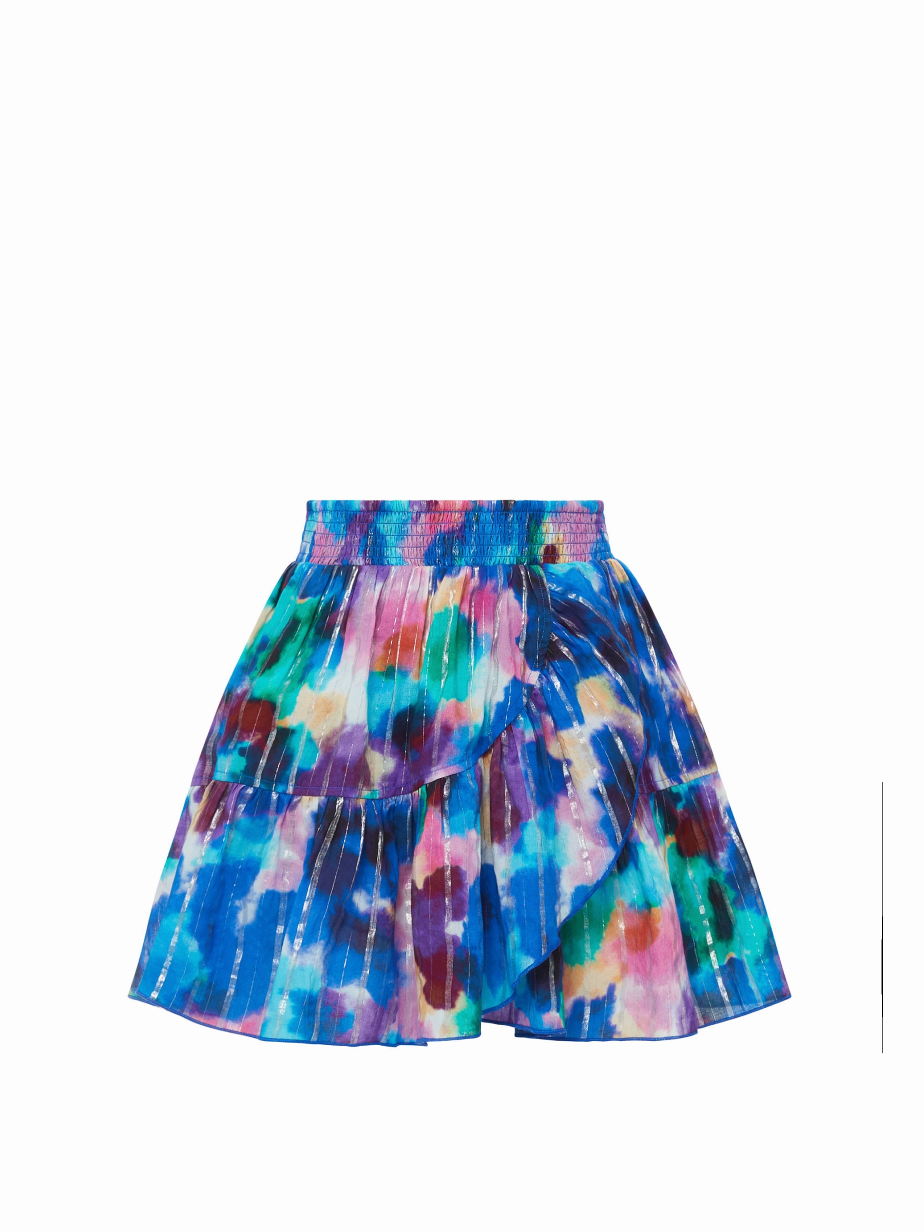 Weekend Outfit Izzy Skirt Giverny Gardens Metallic