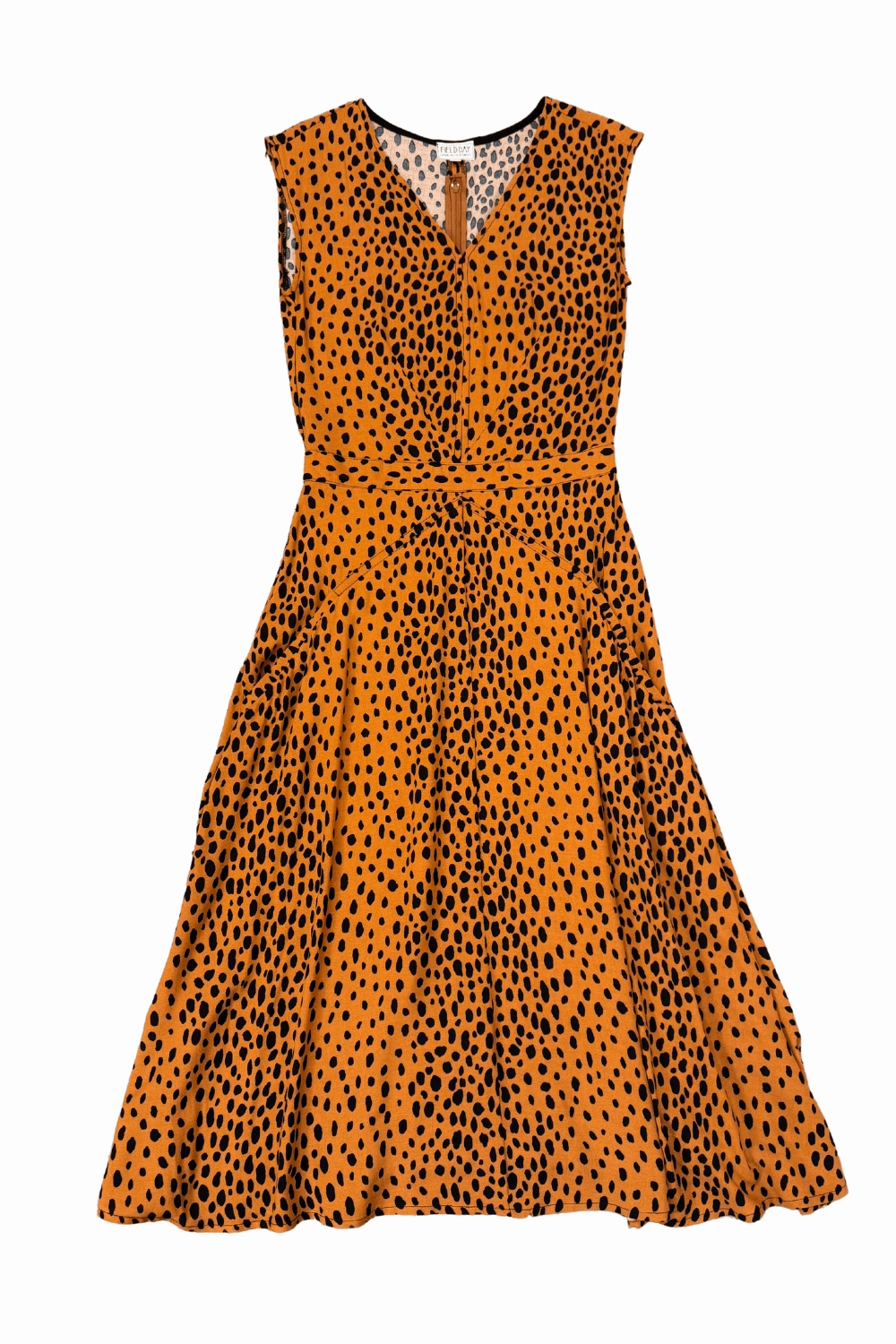 Xena Dress in Bam Bam Challis Silk Shine