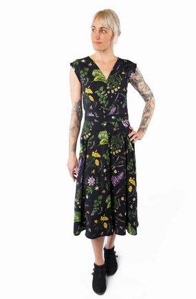 Xena Dress in Ecovero Nervine Stretchable
