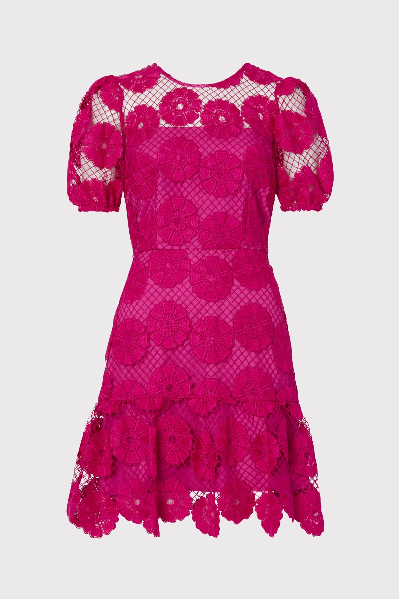 Yasmin Daisy Lace Dress Cozy Fit Timeless Fashion