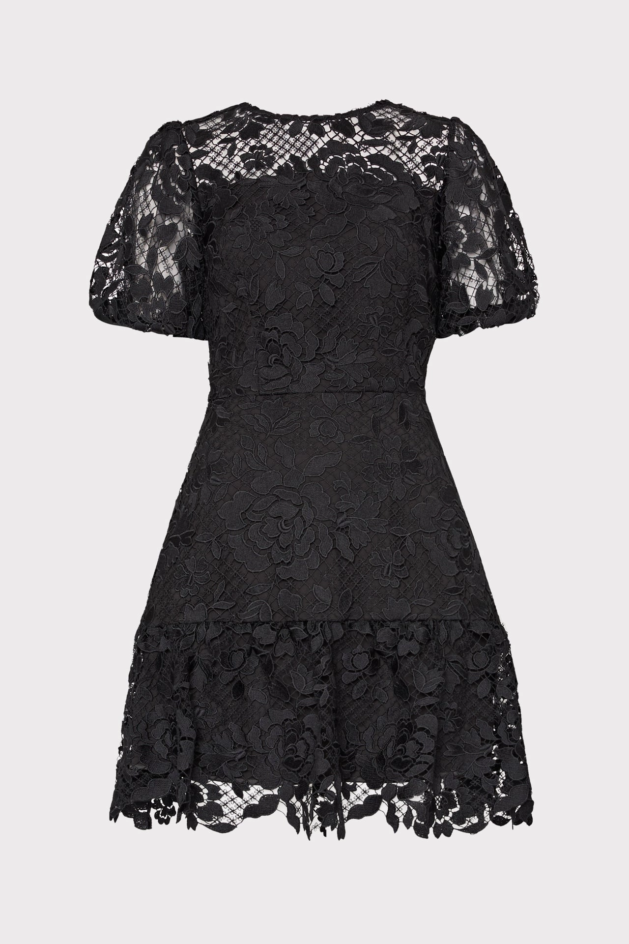 Compressible Relax Draping Yasmin Rose Mosaic Mini Dress