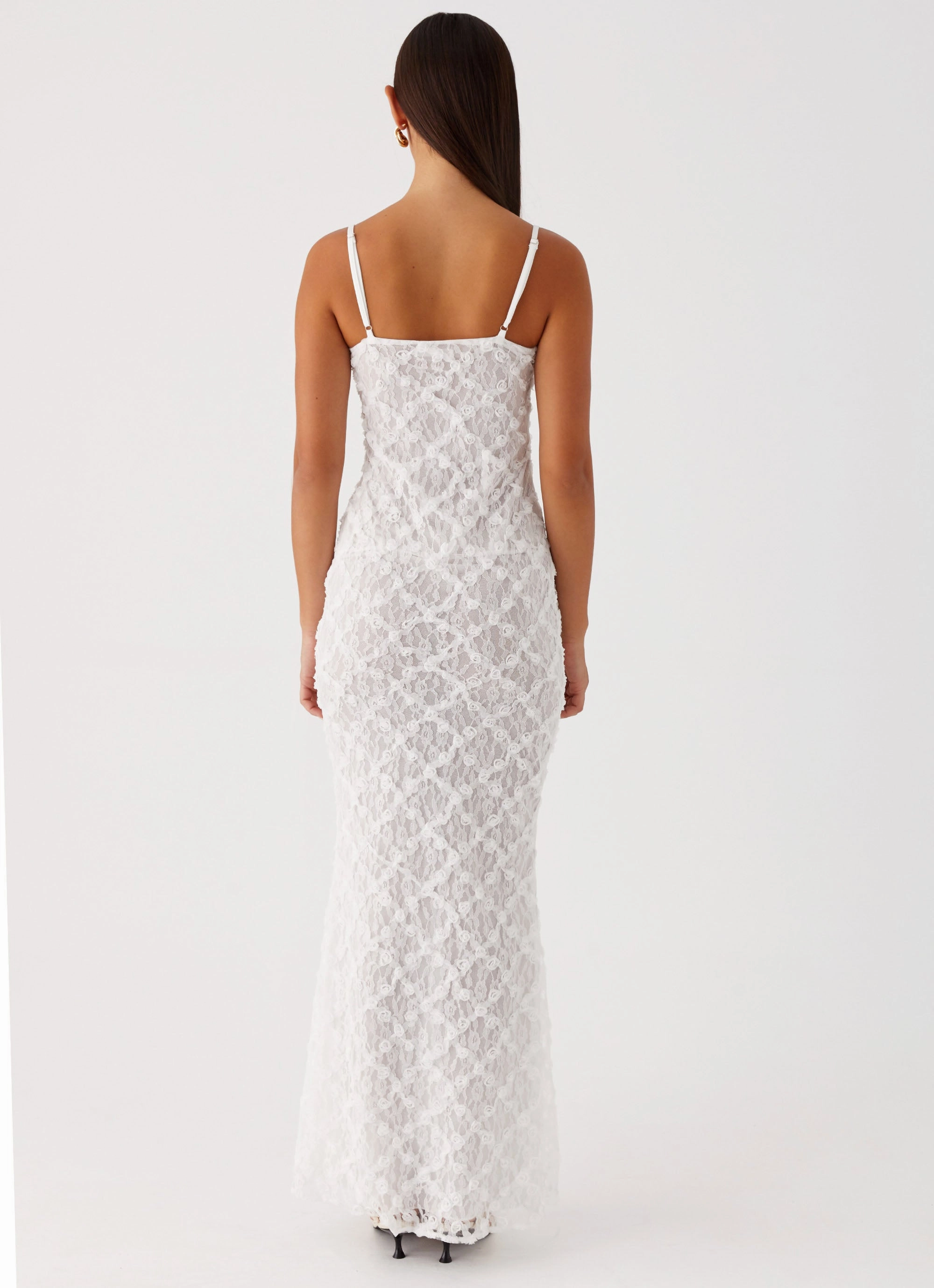 That Girl Maxi Dress - White Lightweight Layer