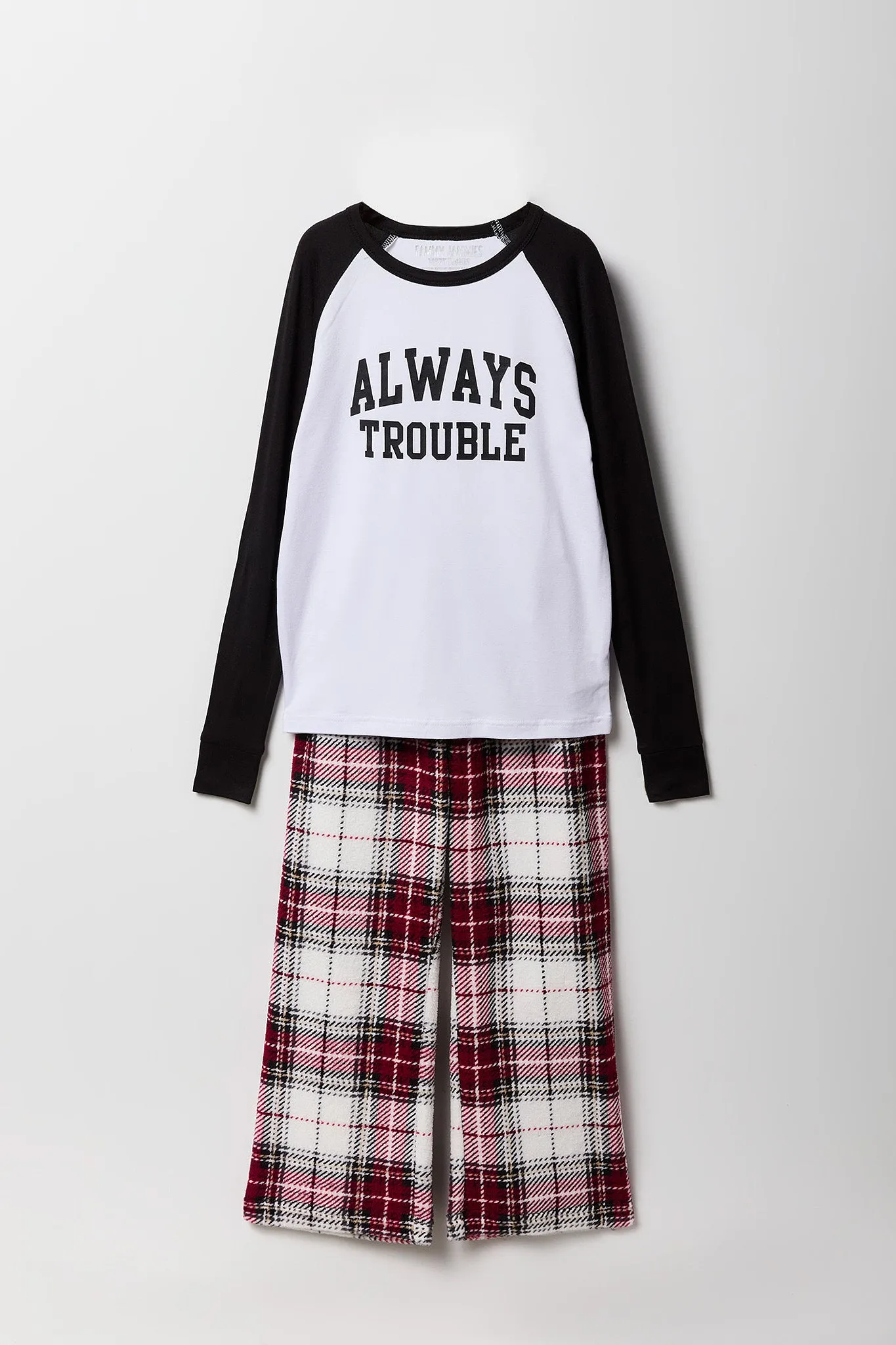 Youth Fammy Jammies Always Matching 2 Piece Pajama Set