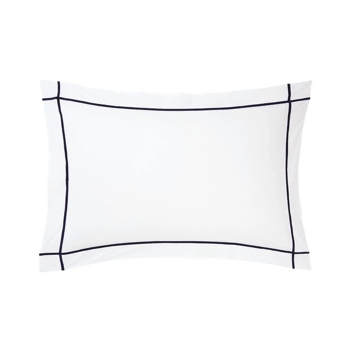 Yves Delorme Athena Pillowcase Marine Standard 50X75