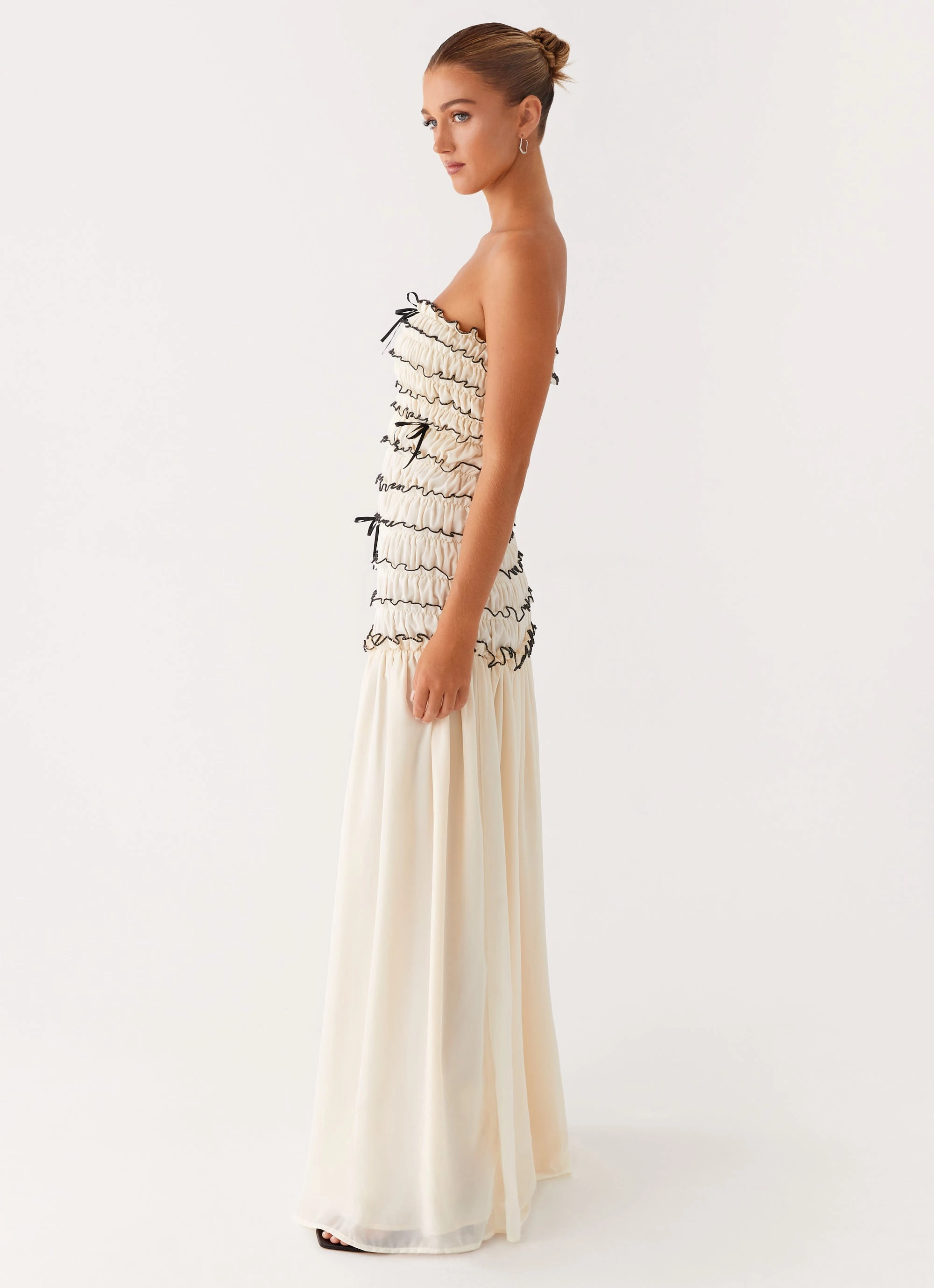 Chill Comfort Zariah Maxi Dress - Ivory