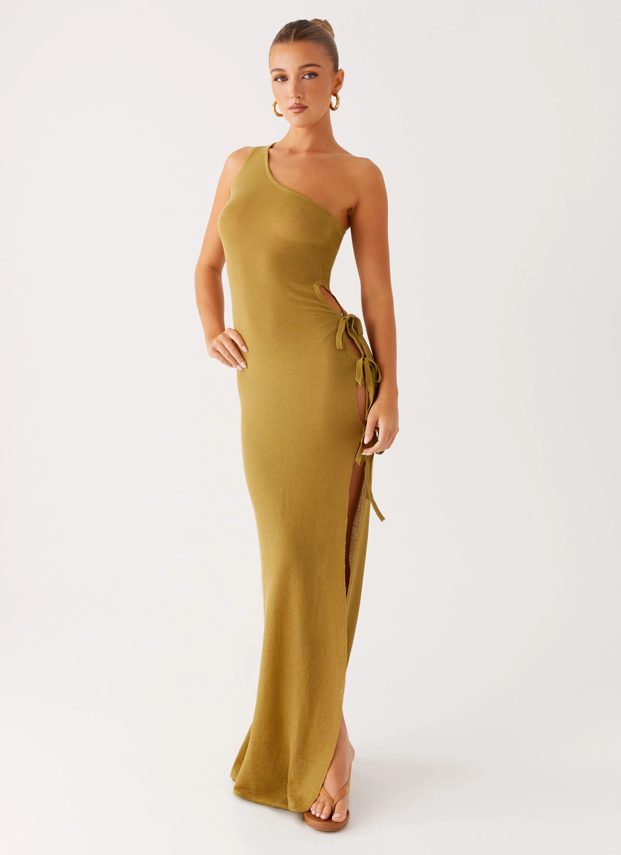 Zarnella Maxi Dress - Lime Timeless Trend