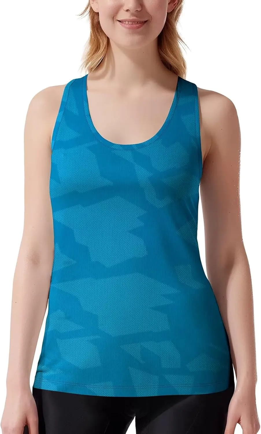 Zengjo Sleeveless Athletic Tops for Women Moisture Wicking Running Workout Tanks