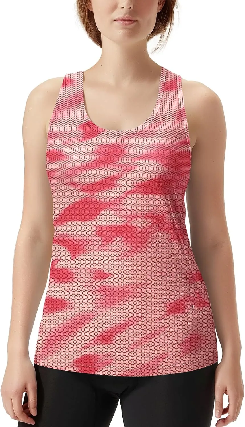 Zengjo Sleeveless Athletic Tops for Women Moisture Wicking Running Workout Tanks