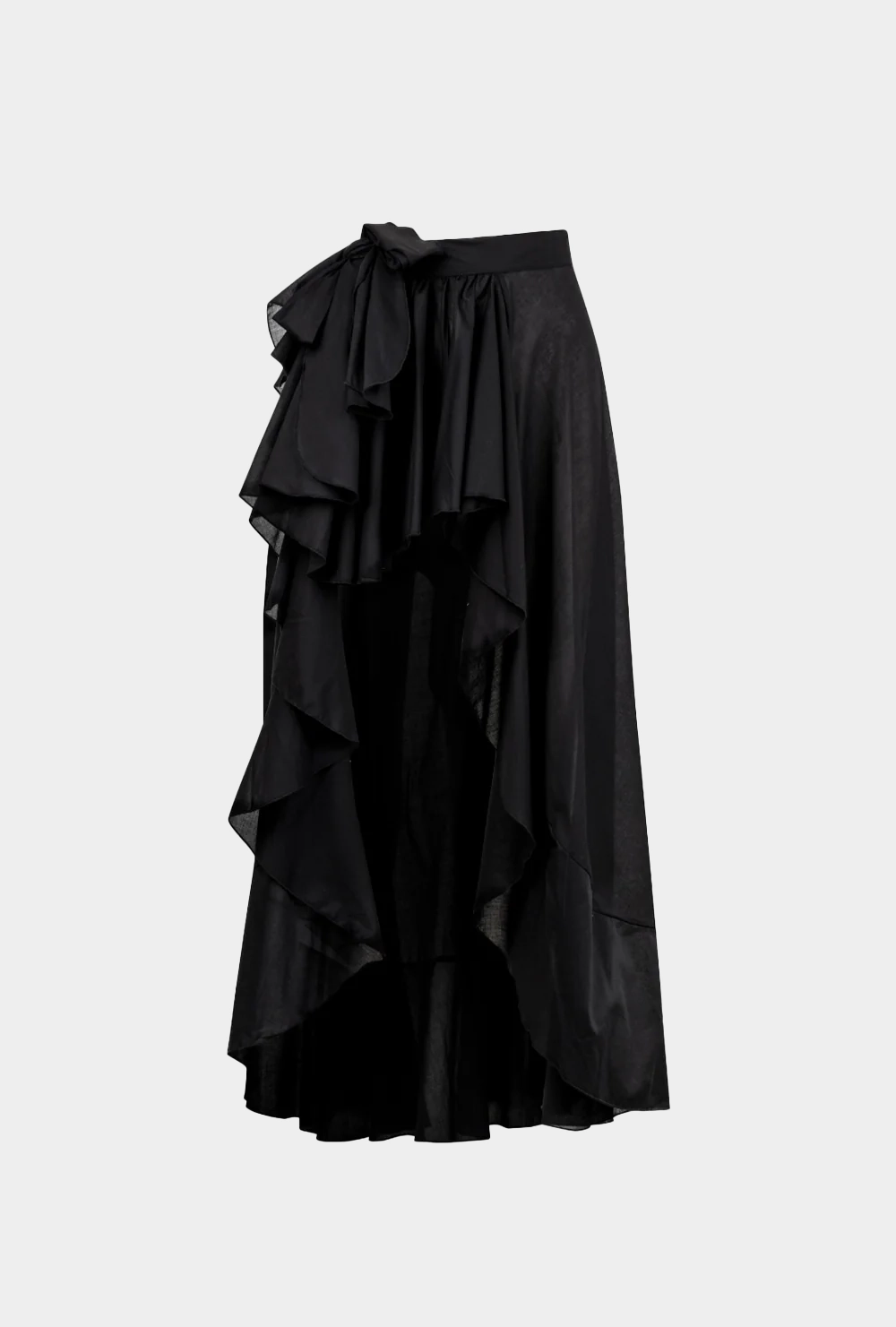FLAMENCO SKIRT BLACK Wrinkle Resistant Durable Activewear