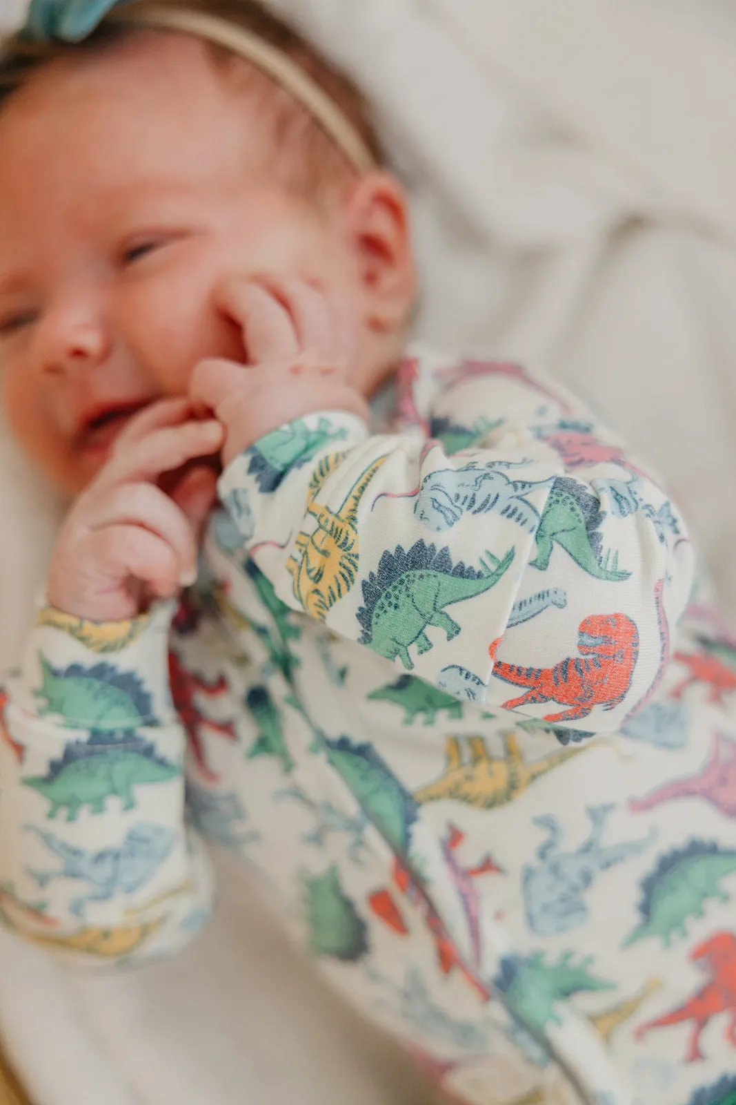 Zip-Up Footie Pajama - Dinosaurs of Jurassic Park