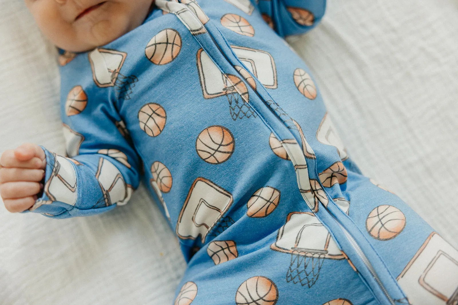 Zip-Up Footie Pajama - Dunk